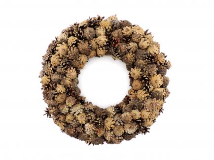Pine Cone Wreath