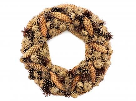 Pine Cone Wreath