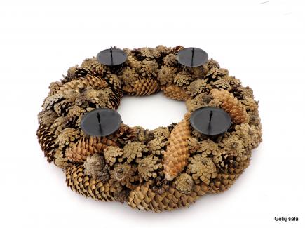 Pine Cone Wreath