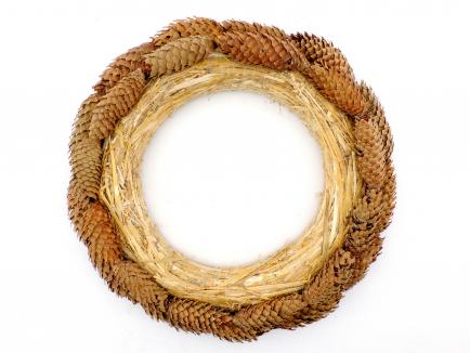 Pine Cone Wreath