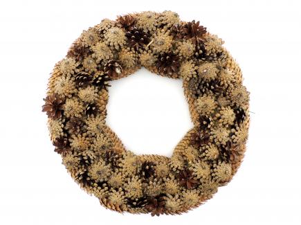 Pine Cone Wreath