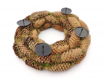 Pine Cone Wreath