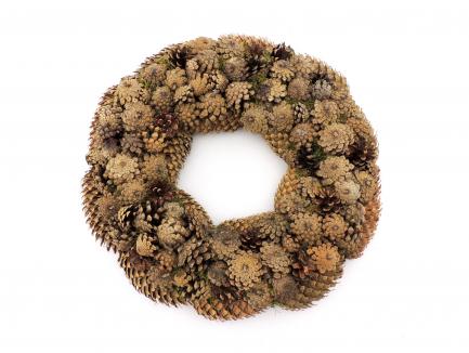 Pine Cone Wreath