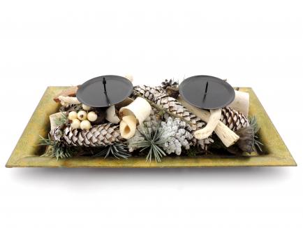 Christmas table centerpiece rect. M