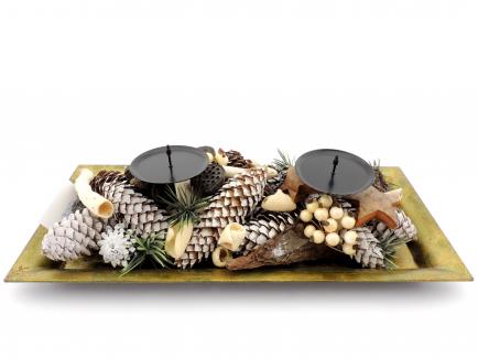 Christmas table centerpiece rect. L